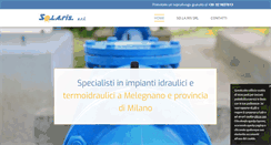 Desktop Screenshot of impiantisolaris.com